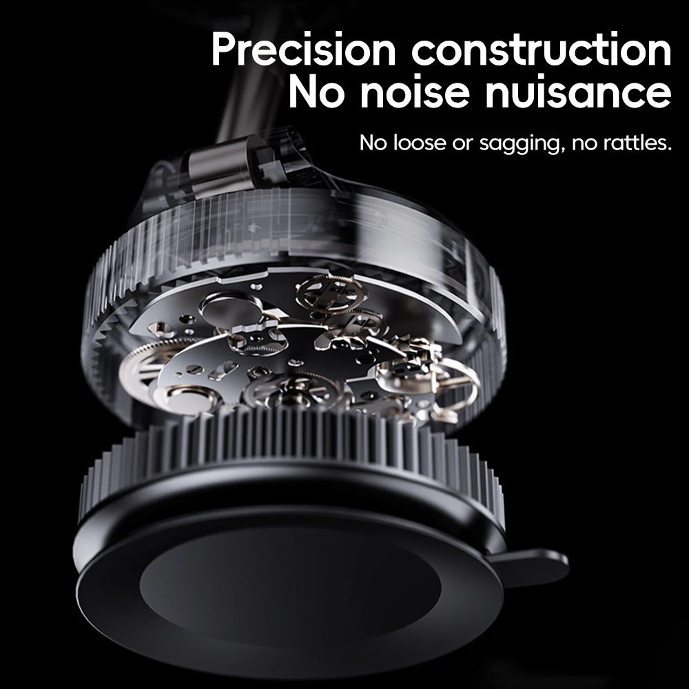 360 Degree Rotating Vacuum Suction Cup Magnetic Phone Holder Foldable Portable Car Desktop Holder